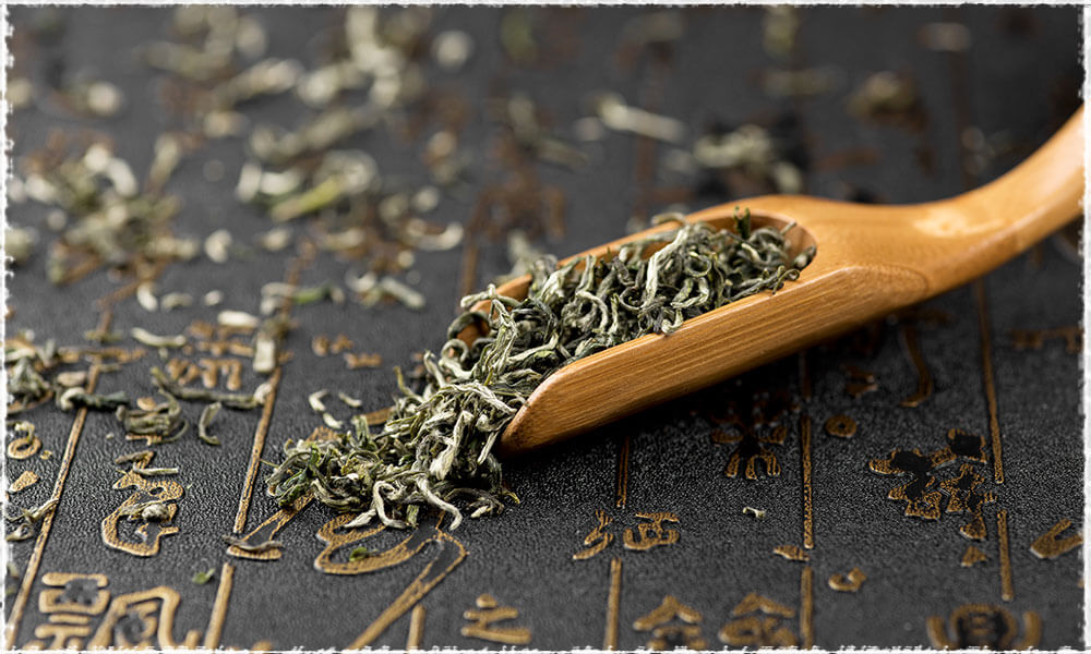 Tea Leaves of Bi Luo Chun
