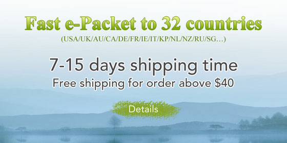 Shipping method- E-packet to 20 new countries