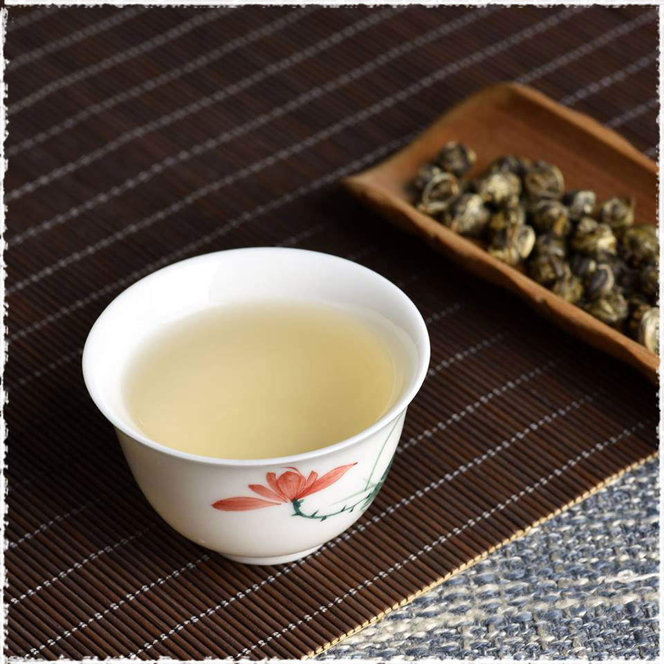 Award Winning Premium Jasmine Dragon Pearls Green Tea