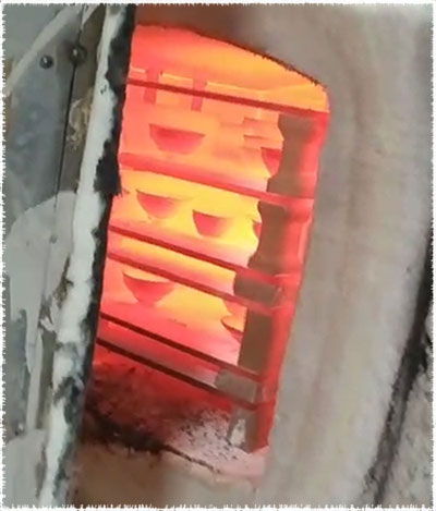 Process of firing in kiln