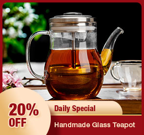 Handmade Glass Teapot 