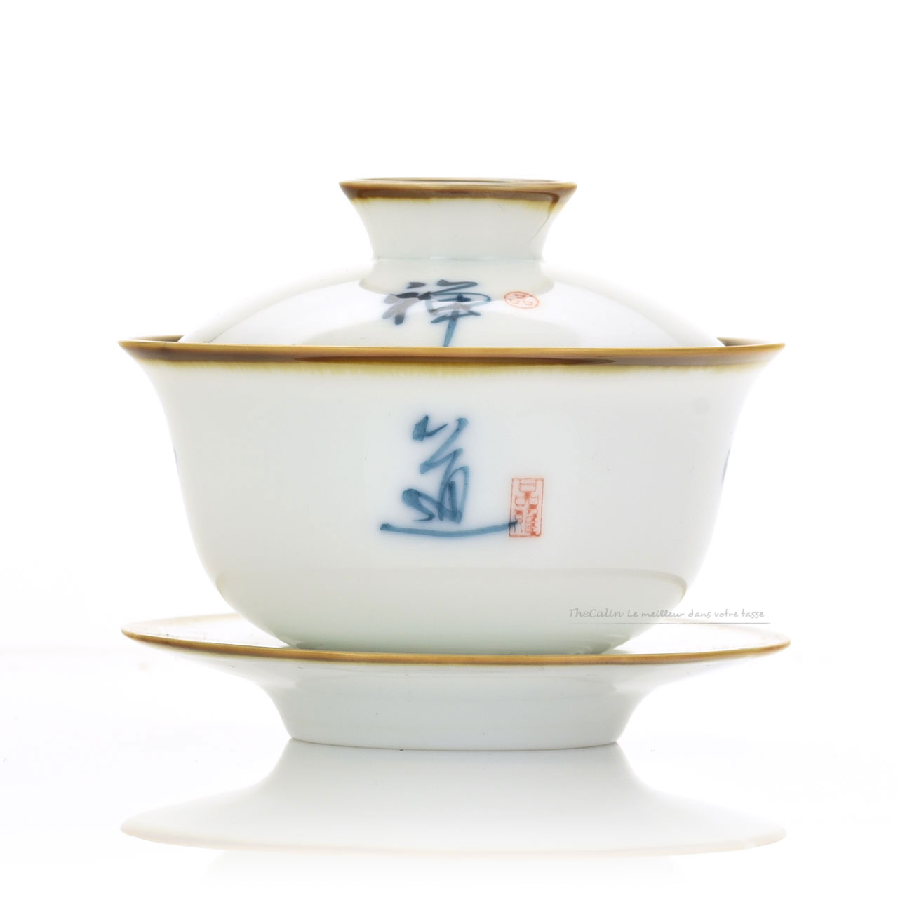 white porcelain gaiwan