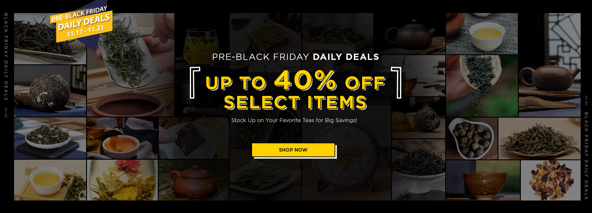 Early Access: Up to 40% Off on Pre-Black Friday Daily Deals!