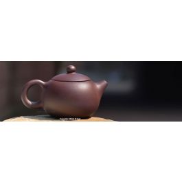 Xi Shi Yixing Purple Clay (Zi Sha) Teapot