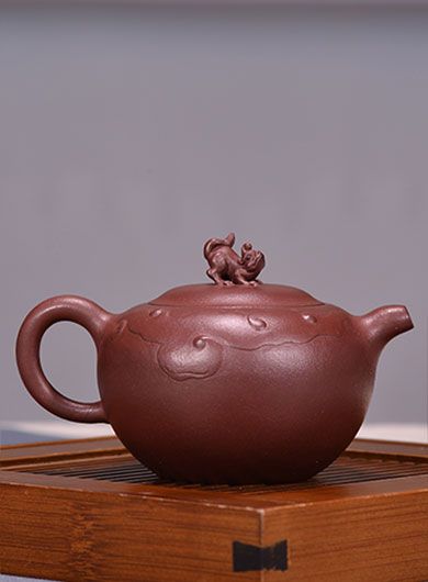 Handmade Pixiu Yixing Zisha Teapot