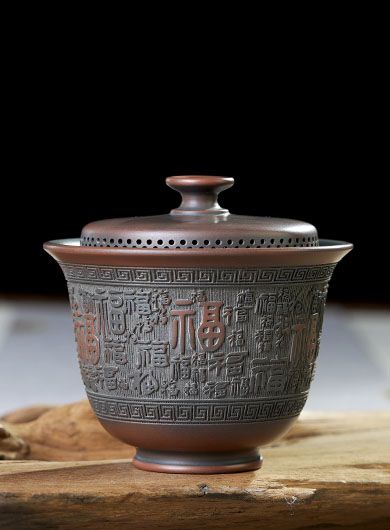 Handmade Qinzhou Nixing Pottery Easy Using Gaiwan