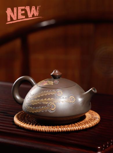 Handmade Qinzhou Nixing Pottery Teapot Fengwu Jiutian