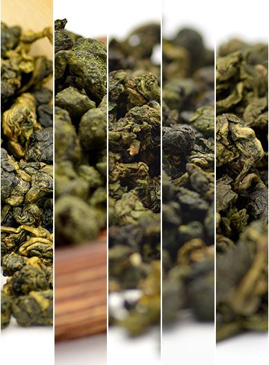 Featured Flavory Oolong Teas Assortment Samples Cateory