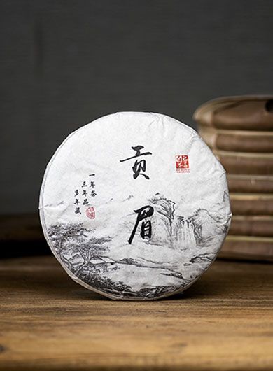 Fuding Gong Mei White Tea Cake 2017