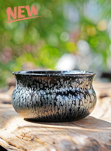 Handmade Jianyang Jianzhan Tea Cup – Stars I