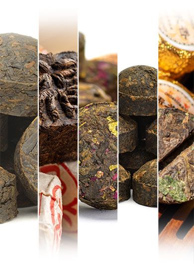 Flavory Dark Tea Hei Cha Assortment Samples