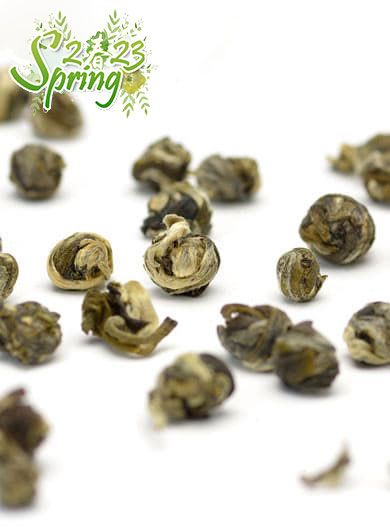 Peach Jasmine Dragon Pearl Green Tea