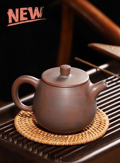 Handmade Qinzhou Nixing Pottery Teapot Rijin Doujin