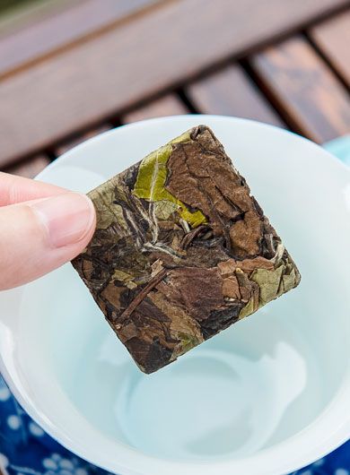 Fuding Shou Mei White Tea Mini Cake - 1 piece