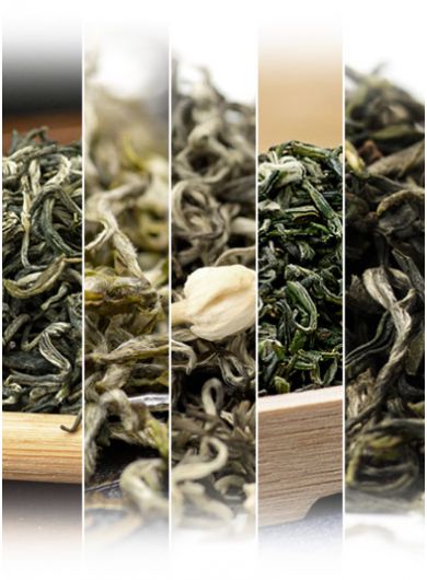 Sichuan Green Teas Assortment Samples