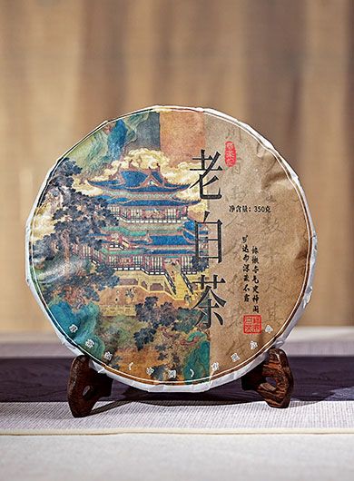 Fuding Shou Mei White Tea Cake 2019 - Sui Yue