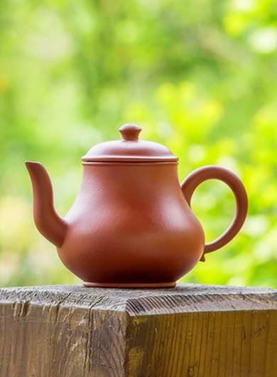 Handmade Pear-Shaped Tall Shui Ping Yixing Zisha Teapot 