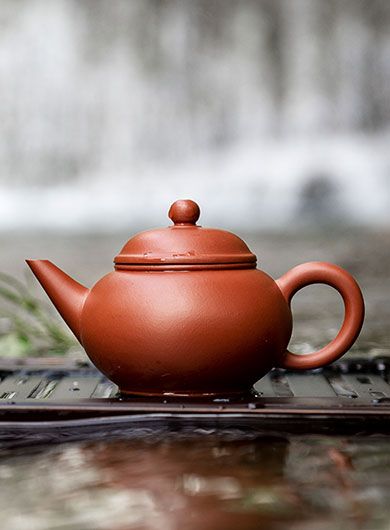 Handmade Zhi Zui Shui Ping Yixing Zisha Teapot