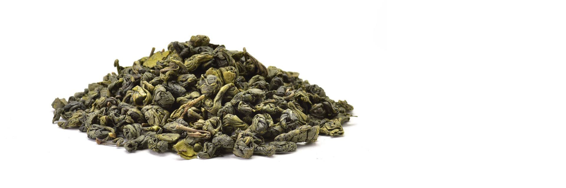 Equilibra Alimenti, Tè Verde Foglie, Varietà Gunpowder, 100% Qualità Extra,  a Base di Foglie di Tè Verde, Non Sottoposto a Fermentazione