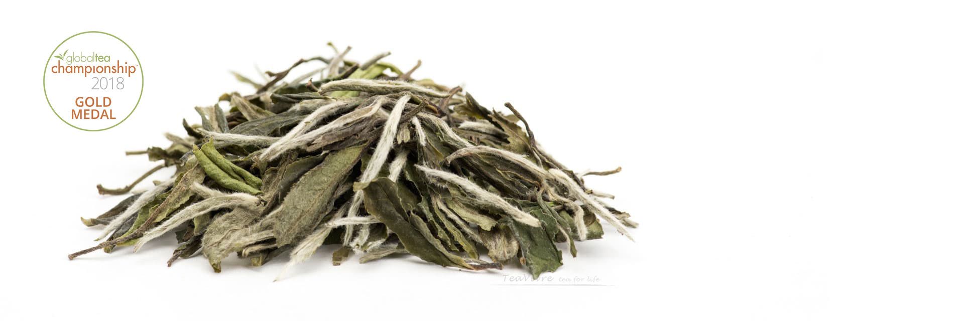 Bai MuDan Tea Loose Leaf Chinese White Tea 3.5oz // 100g Teavivre Organic White Peony