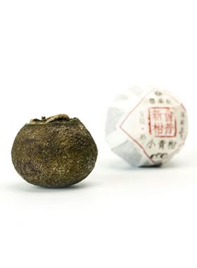 Xinhui Green Mandarin Orange Palace Ripened Pu-erh Tea 
