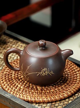 Handmade Qinzhou Nixing Pottery Teapot Huifeng Hechang