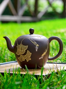 Handmade Qinzhou Nixing Pottery Teapot Mei Ren Jian