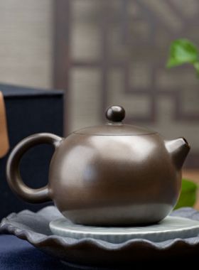 Handmade Qinzhou Nixing Pottery Teapot Xishi