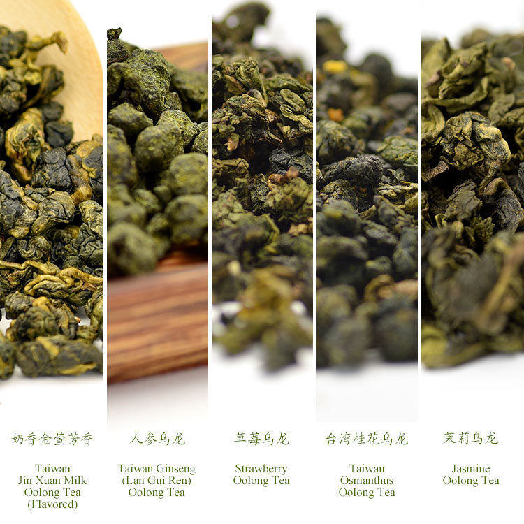 Featured Flavory Oolong Teas Assortment Samples