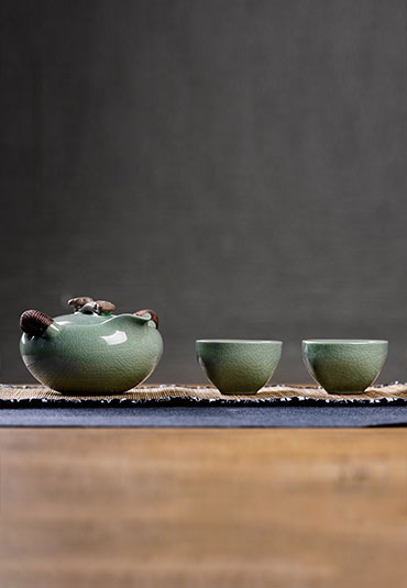 Ru Yao Celadon Miniature Xi Shi Teapot — Yunnan Sourcing Tea Shop