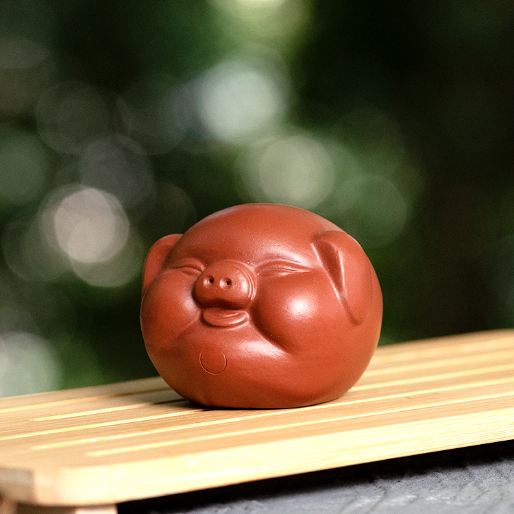 Happy Piggy Yixing Tea Pet