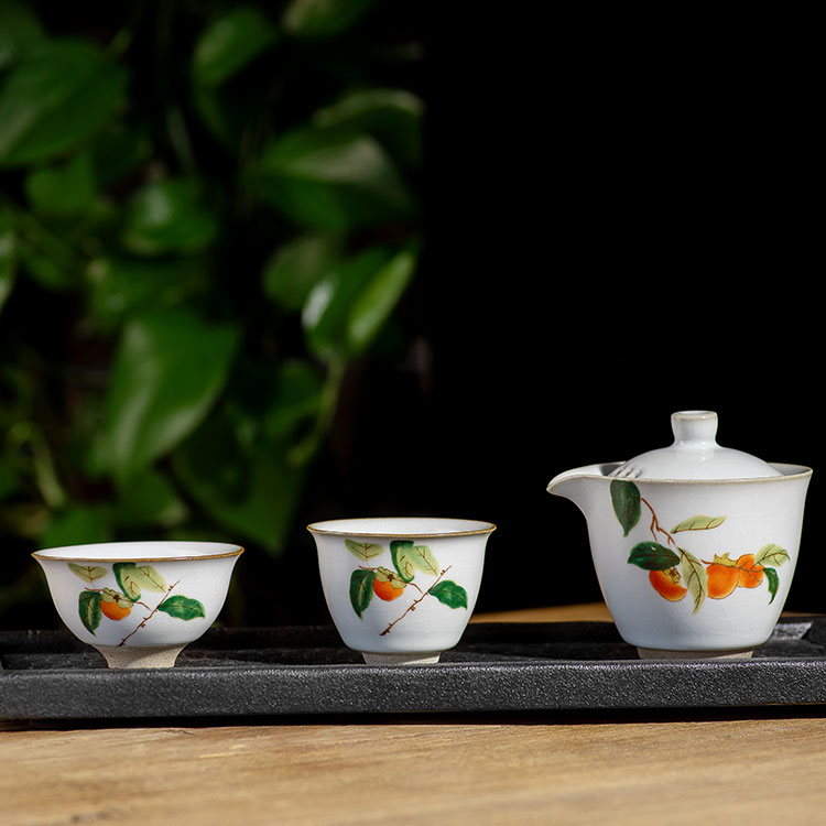 Ru Yao Kuai Ke Bei Travel Tea Set 7 Pieces