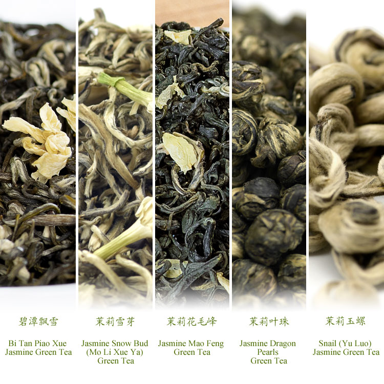Jasmine Teas Assortment Samples A