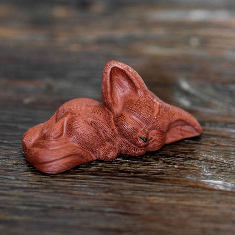 Nine Tailed Fox Yixing Zisha Tea Pet