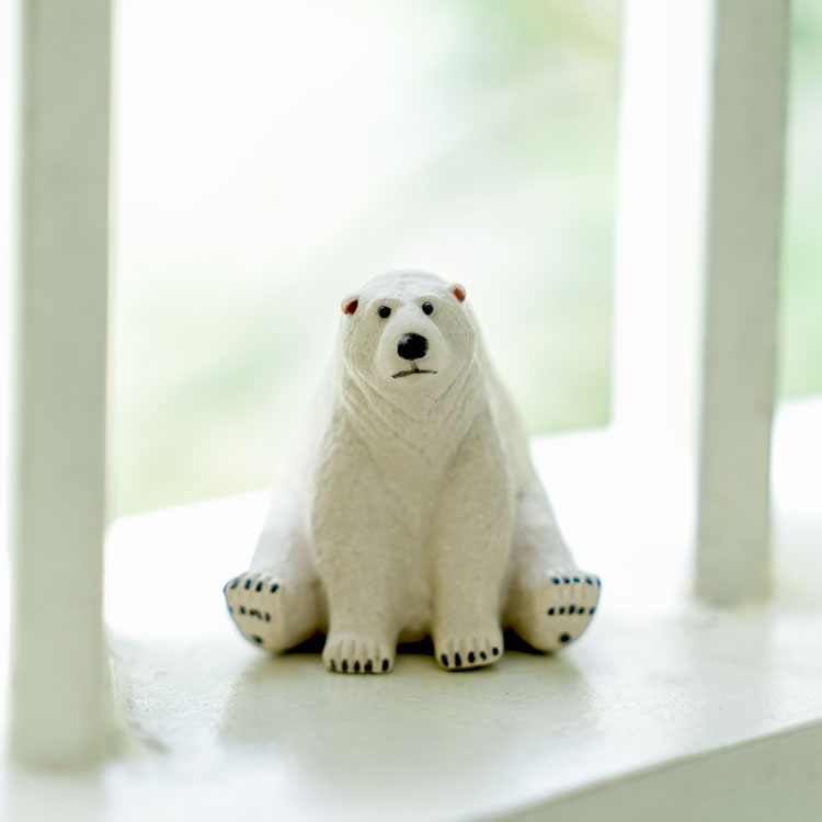Polar Bear Yixing Zisha Tea Pet