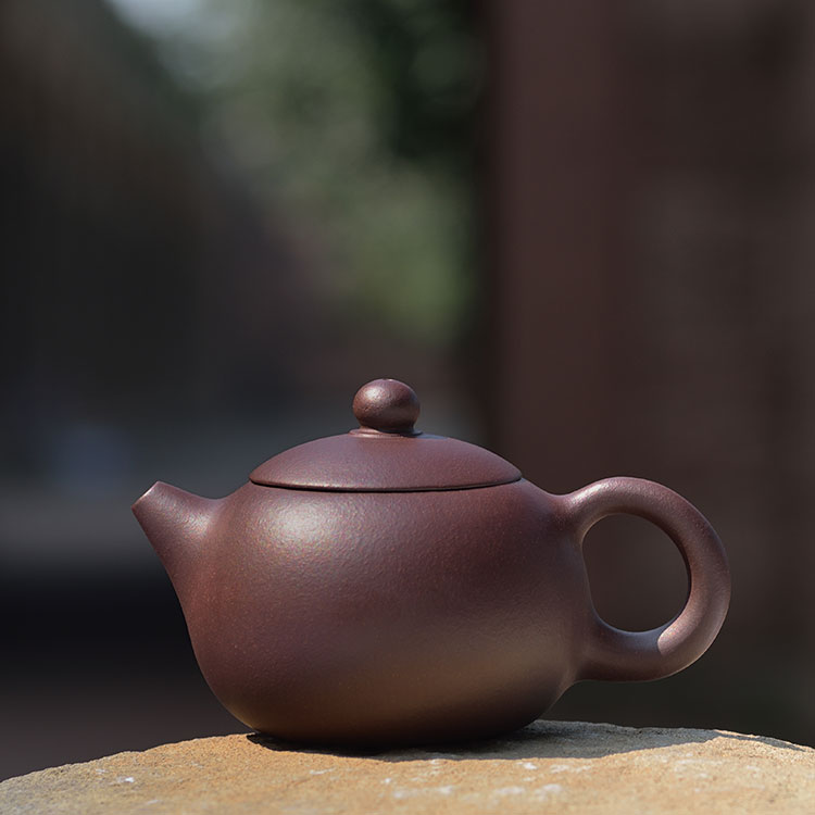 Xi Shi Yixing Purple Clay (Zi Sha) Teapot
